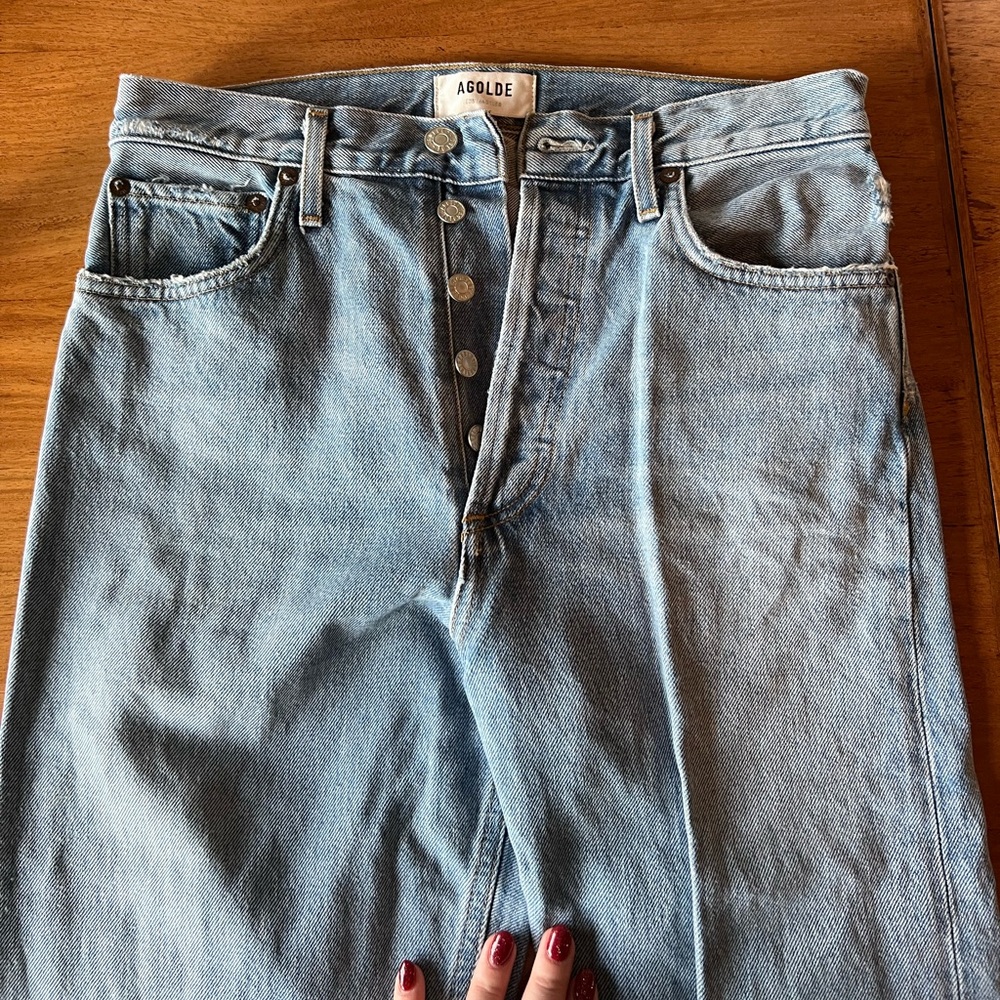 Agolde Straight Leg Jeans